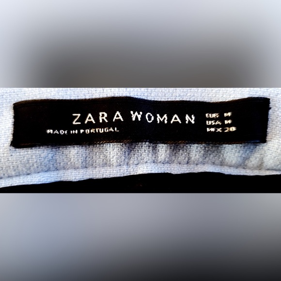 90% OFF! ZARA Abstract Light Blue Portrait Graphic T-Shirt and Skirt Dress Set - Picture 8 of 8